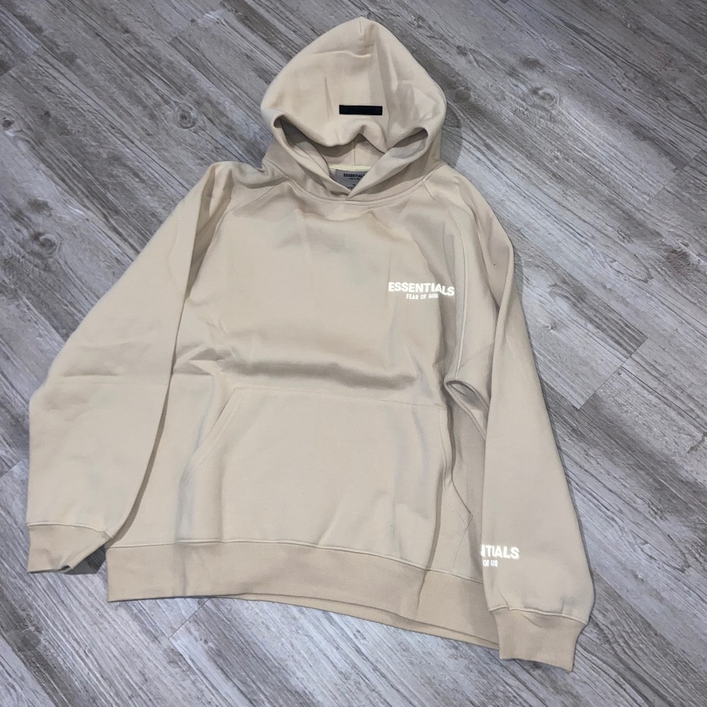 Brand new Fear of god, Essentials hoodie. Sz Large. Authentic!